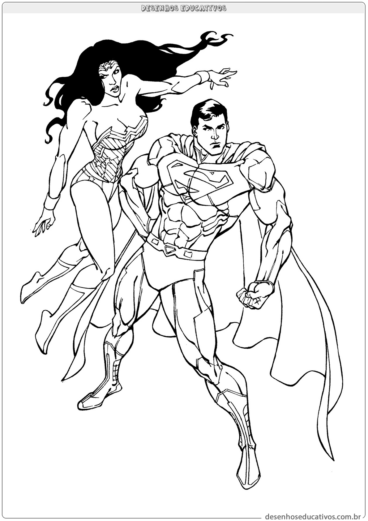 Superman e Mulher Maravilha