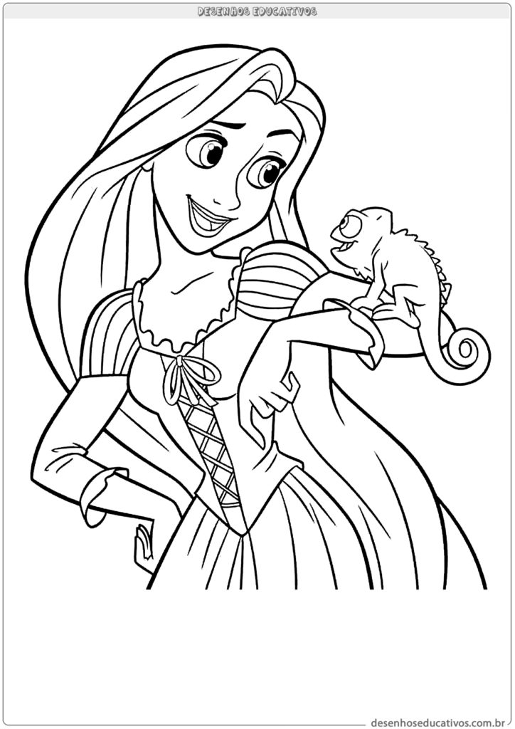 Desenhos da Rapunzel